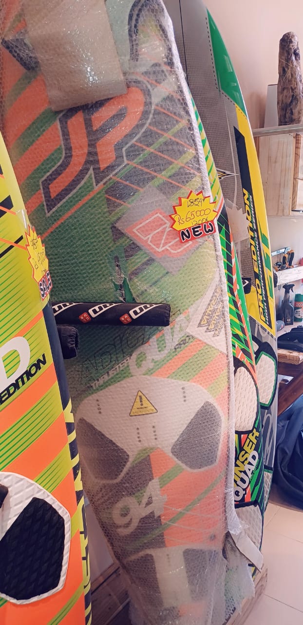 94 ltrs JP Quad Fin windsurf board good condition